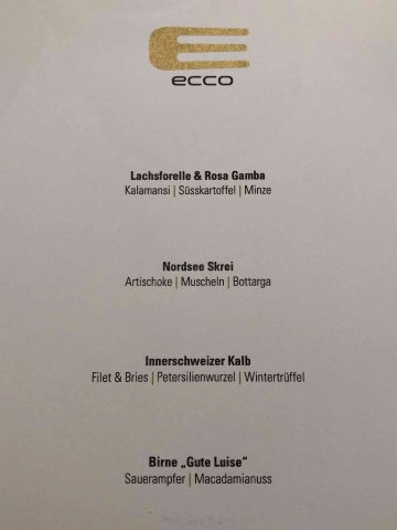 Gourmet-Lunch Ecco Atlantis 2020